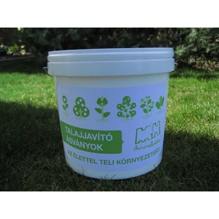Alginit mikroőrlemény adagolása
